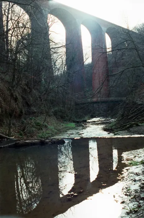Framed Print : Saltburn Viaduct, Skelton Beck, Tees Valley, 25th March 1991 Framed Print : Saltburn Viaduct, Skelton Beck, Tees Valley, 25th March 1991