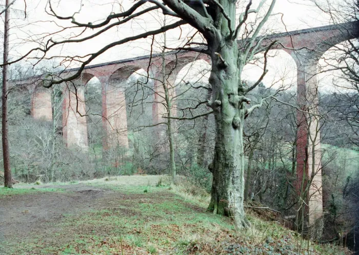 Framed Print : Saltburn Viaduct, Skelton Beck, Tees Valley, 25th March 1991 Framed Print : Saltburn Viaduct, Skelton Beck, Tees Valley, 25th March 1991