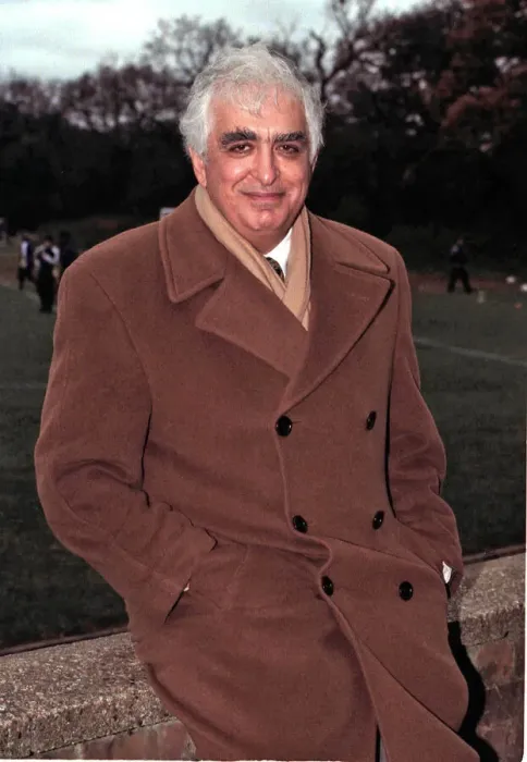 Framed Print : Sam Hammam, director of Wimbledon Football Club. Pictured at a training session Framed Print : Sam Hammam, director of Wimbledon Football Club. Pictured at a training session