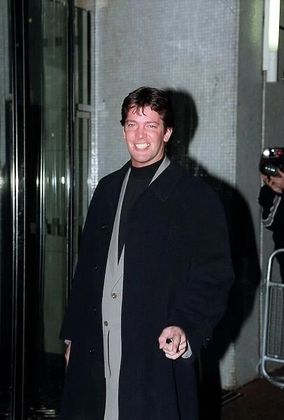 Sam Kane Actor December 98 Brookside actor arriving at the LWT building in London