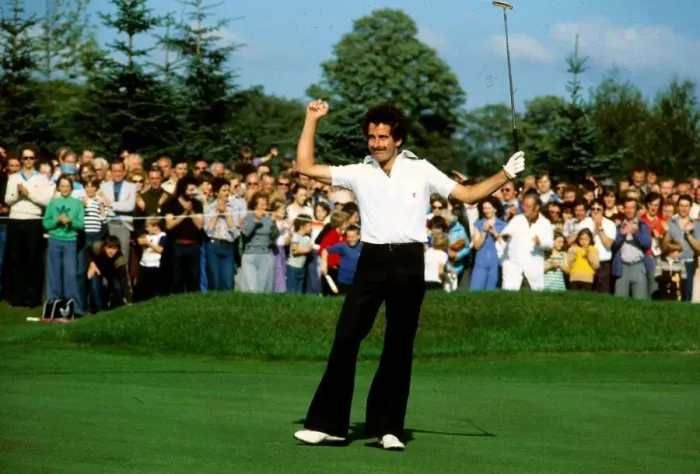 Framed Print : Sam Torrance golfer wearing flares O / s C / T Sam Torrance Framed Print : Sam Torrance golfer wearing flares O / s C / T Sam Torrance