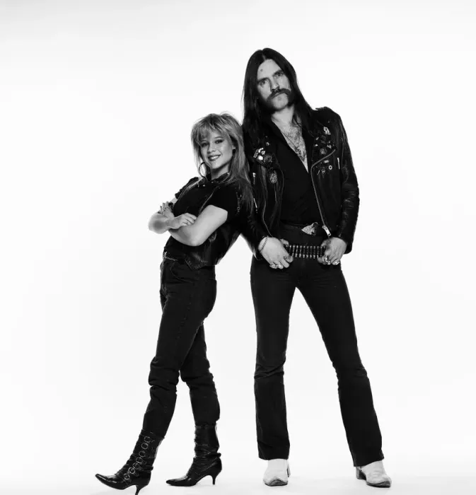 Framed Print : Samantha Fox, Glamour model, and Lemmy, musician, singer and songwriter who founded Framed Print : Samantha Fox, Glamour model, and Lemmy, musician, singer and songwriter who founded