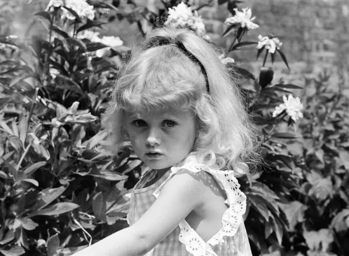 Framed Print : Samantha Gates, Child model, Saturday 20th June 1970 Framed Print : Samantha Gates, Child model, Saturday 20th June 1970