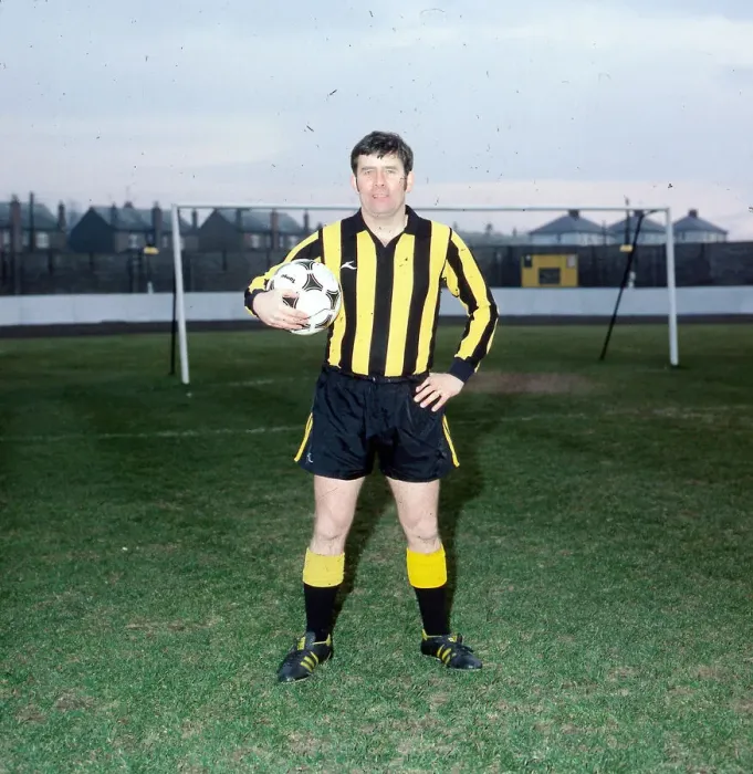Framed Print : Sammy Reid July 1980 Berwick Rangers footballer who scored the goal which put Rangers Framed Print : Sammy Reid July 1980 Berwick Rangers footballer who scored the goal which put Rangers
