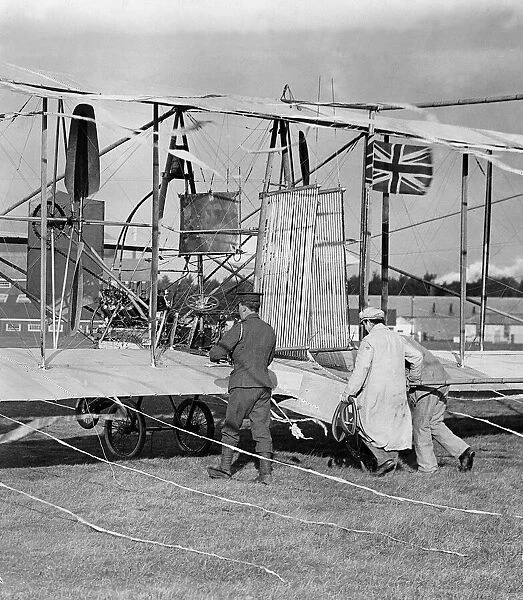 Samuel Cody January 1909 British Army aeroplane no 1 trials at Aldershot