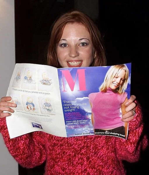 Sara Cox TV Presenter Model October 1999 at the Ericsson Music Awards 1999