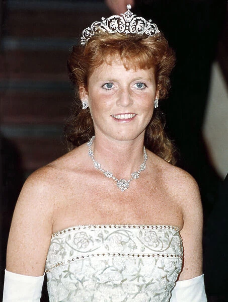 Sarah Ferguson, the Duchess of York, pictured on the Royal visit to Canada