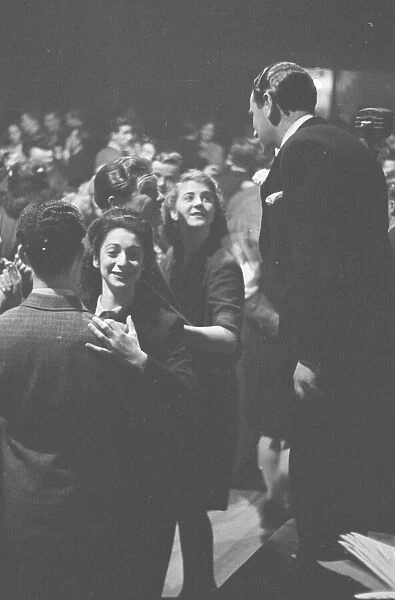 Saturday night dancing at Hammersmith Palais, London, Circa 1947