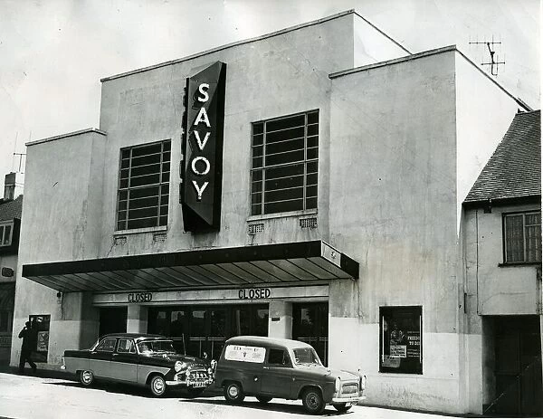 The Savoy Cinema, Radford Road, Coventry, which has closed. 5th June 1962
