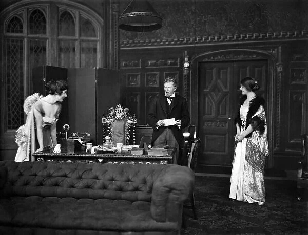A scene from Mrs. Pretty and the Premier at His Majestys Theatre