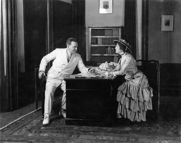 A scene from the play The Green Flag. June 1915 P000315