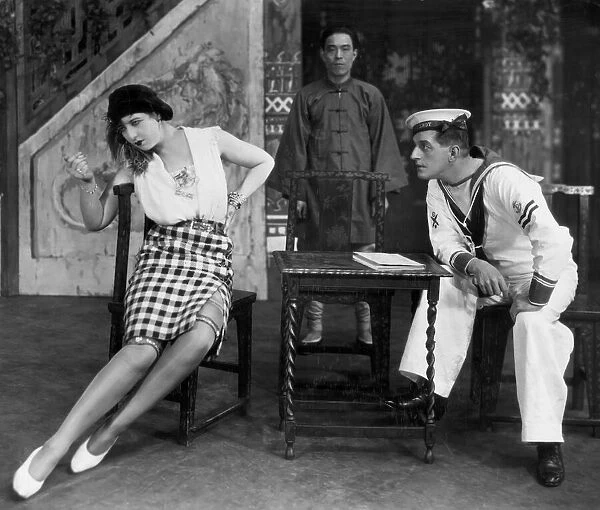 Scene from the play Hit The Deck. 16th November 1927