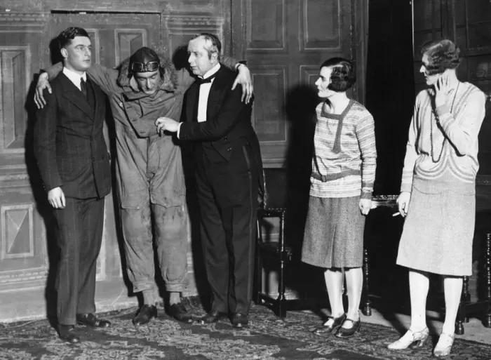 Framed Print : Scene from the play The Kiss Cure. 25th January 1928 Framed Print : Scene from the play The Kiss Cure. 25th January 1928