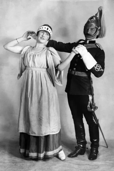 Framed Print : Scene from the play Patience. 1 January 1922 Framed Print : Scene from the play Patience. 1 January 1922