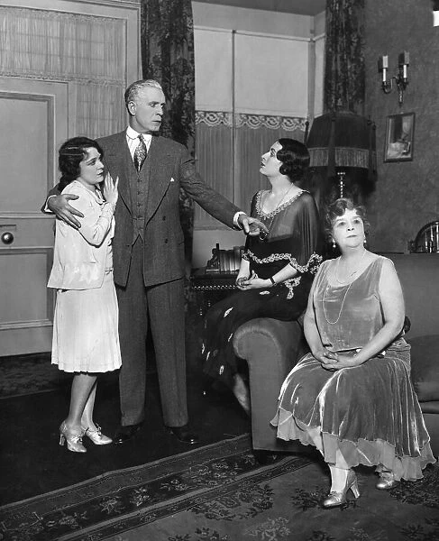 Scene from the play The Patsy. 16th January 1929