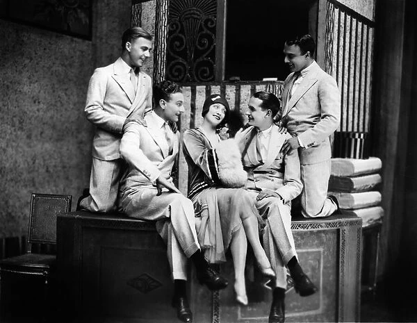 Scene from the play Peggy Ann. 11 August 1927
