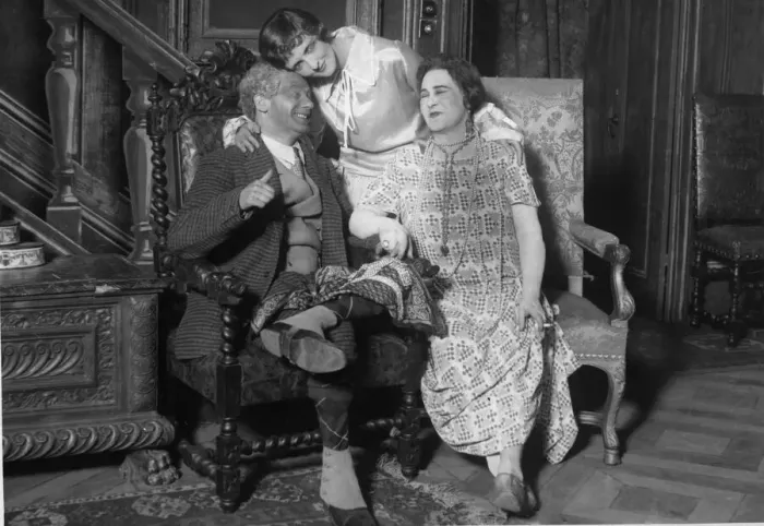 Framed Print : Scene from the play Queer Fish. 23rd September 1926