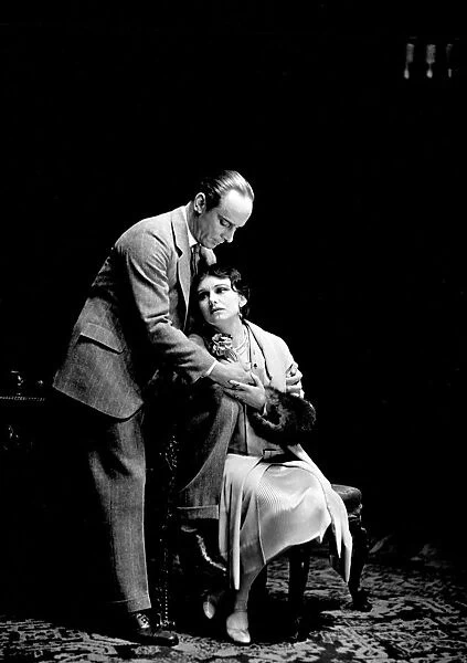 Scene from the play The Stranger In The House. 17 May 1928
