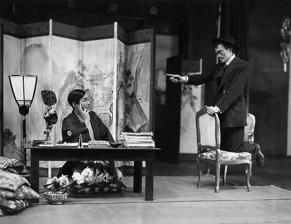 A scene from the play Typhoon at Haymarket theatre. April 1913 P000283