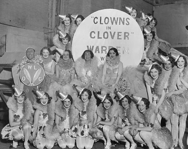 Scene from thre play Clowns in Clover at the Adelphi Theatre in London starring Bobbie