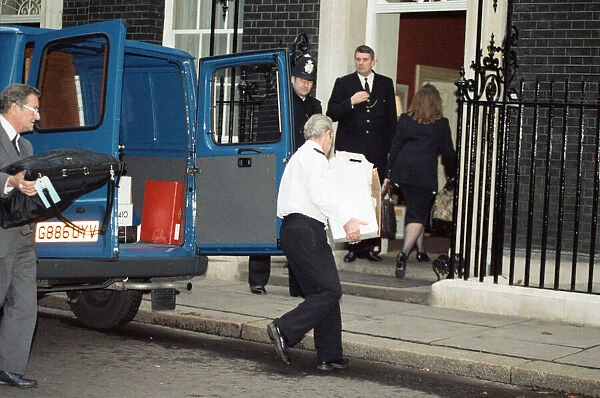 Scenes at 10 Downing Street amid the Conservative Party leadership battle