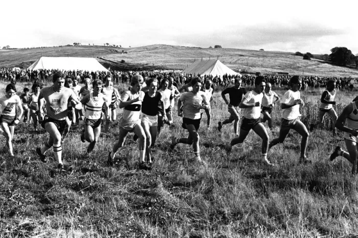 Framed Print : Scenes from the 1986 Alwinton Border Shepherds Show 12 October 1986 The fell race Framed Print : Scenes from the 1986 Alwinton Border Shepherds Show 12 October 1986 The fell race