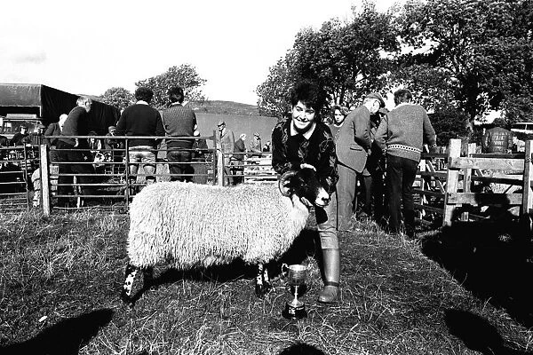 Scenes from the 1986 Alwinton Border Shepherds Show 12 October 1986 Winner