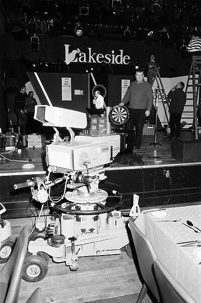 Behind the scenes at the 1986 BDO World Darts Championship