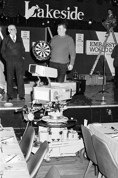 Behind the scenes at the 1986 BDO World Darts Championship