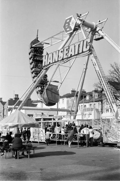 Framed Print : Scenes at Bembom Brothers White Knuckle Theme Park (formerly known as Dreamland Framed Print : Scenes at Bembom Brothers White Knuckle Theme Park (formerly known as Dreamland