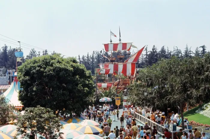 Framed Print : Scenes at the Disneyland theme park in Anaheim, California, United States