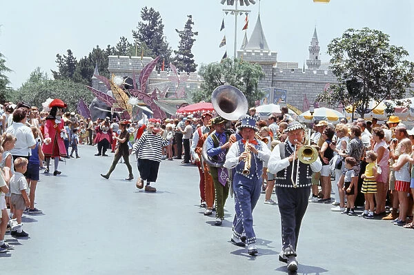 Scenes at the Disneyland theme park in Anaheim, California, United States
