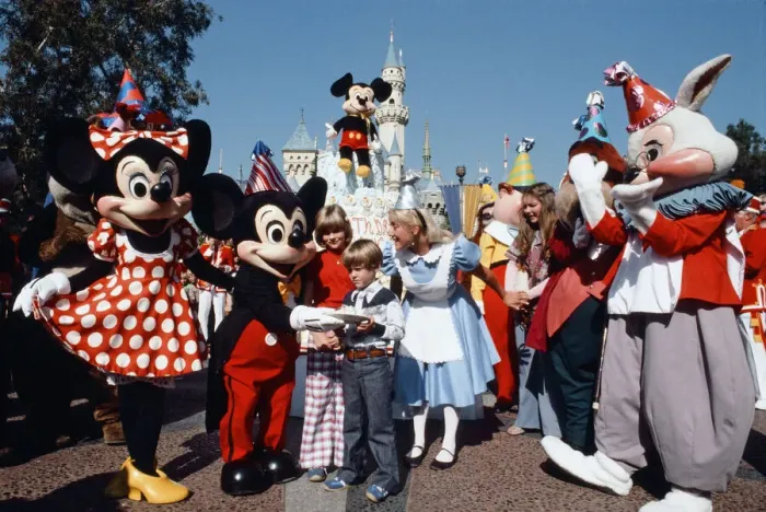 Framed Print : Scenes at the Disneyland theme park in Anaheim, California