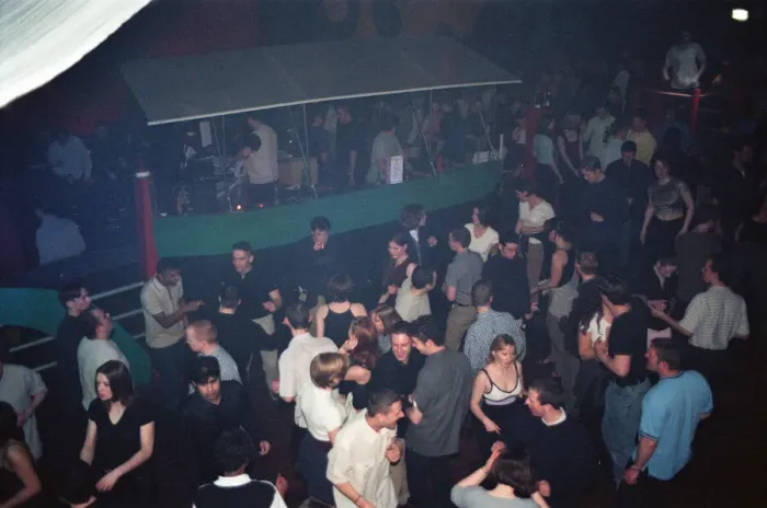 Framed Print : Scenes at Level One and RG1 nightclubs, Reading. 29th March 1999 Framed Print : Scenes at Level One and RG1 nightclubs, Reading. 29th March 1999