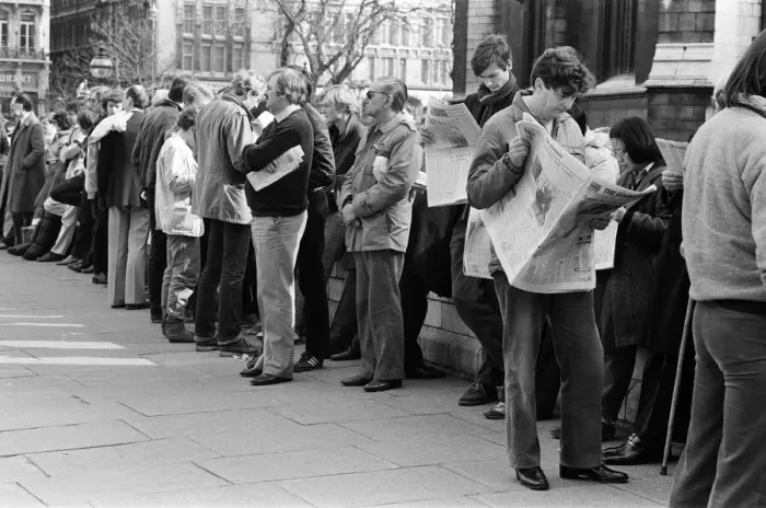 Framed Print : Scenes outside the House of Commons, where an emergency session is being held Framed Print : Scenes outside the House of Commons, where an emergency session is being held