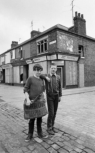 Scenes in Port Clarence, Stockton-on-Tees. 1972