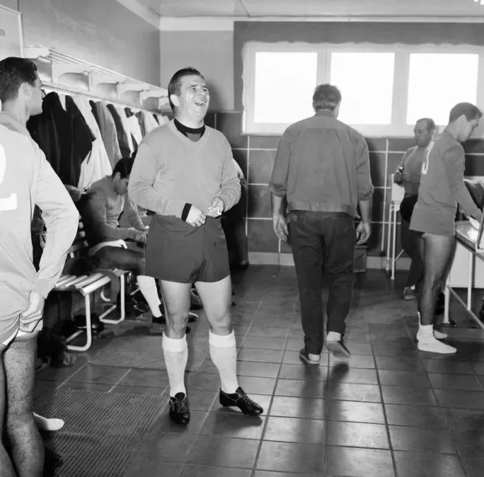 Framed Print : Behind the scenes at Real Madrid Football Club, Santiago Bernabeu Stadium, Madrid, Spain