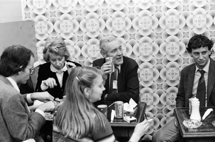 Framed Print : Scenes during the voting of the Deputy Leader of the Labour Party at the Labour Party Framed Print : Scenes during the voting of the Deputy Leader of the Labour Party at the Labour Party
