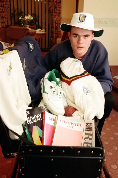 Framed Print : School boy Neil Killeen, packs his bags for the Durham Tour to Zimbabwe