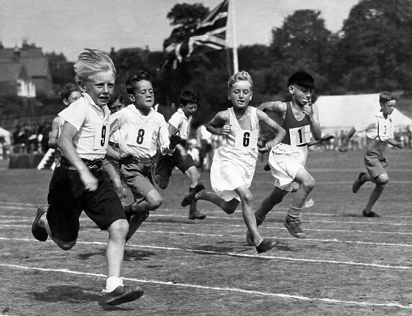 School Sports Day, 22nd August 1935