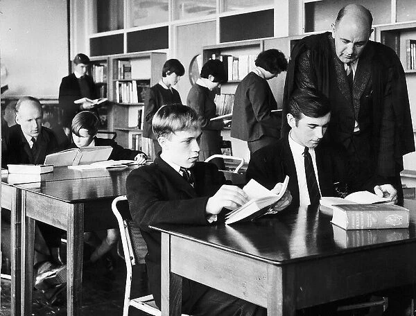Schools Classroom circa 1970