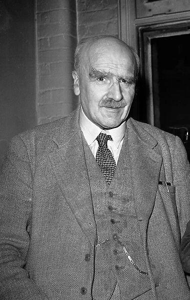 Scientist and author JBS Haldane. 6th November 1956
