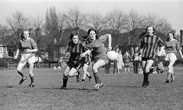 Top scorer Valerie McDermott, aged 15, of Coventry Bantams