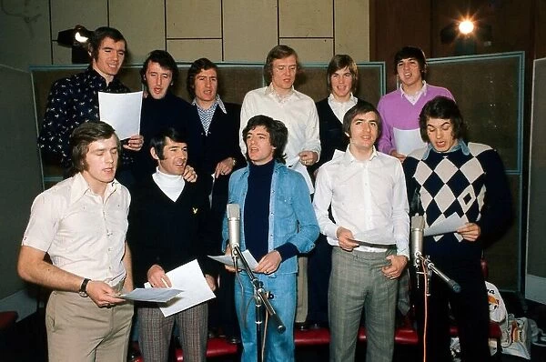 Scotland World Cup Football Squad 1974 Recording record in London George