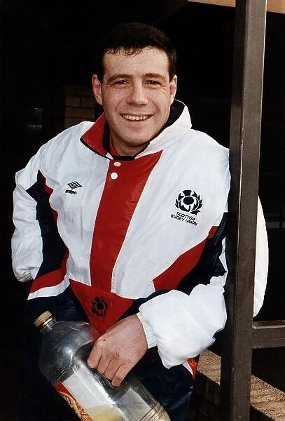 Scott Hastings of the Scottish Rugby team