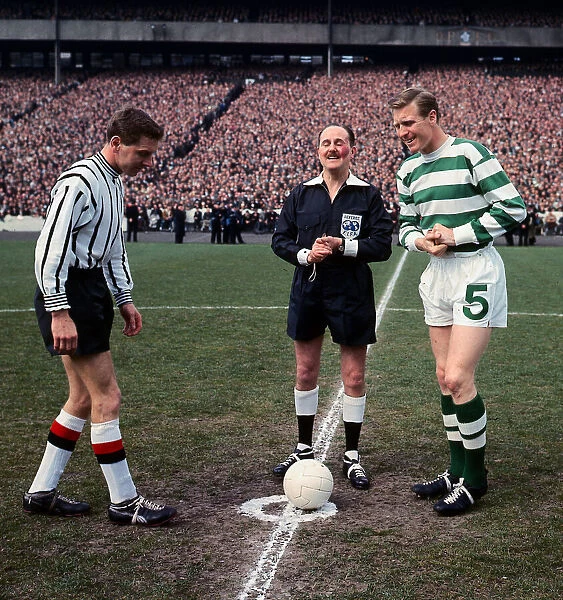 Scottish Cup Final 1965 Celtic versus Dunfermline Billy McNeill