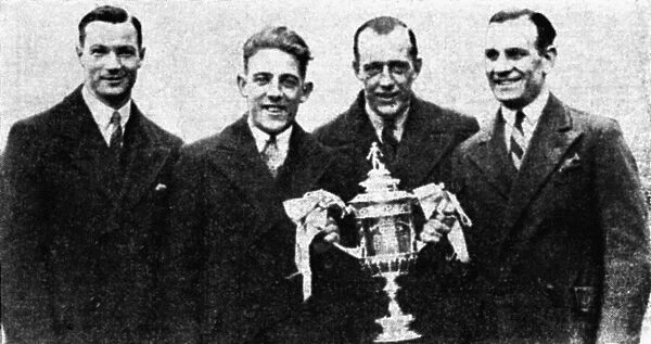 Scottish Cup Final Rangers versus Kilmarnock April 1932. Rangers 3 Kilmarnock 0