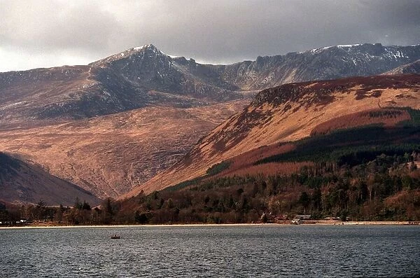The Scottish highlands