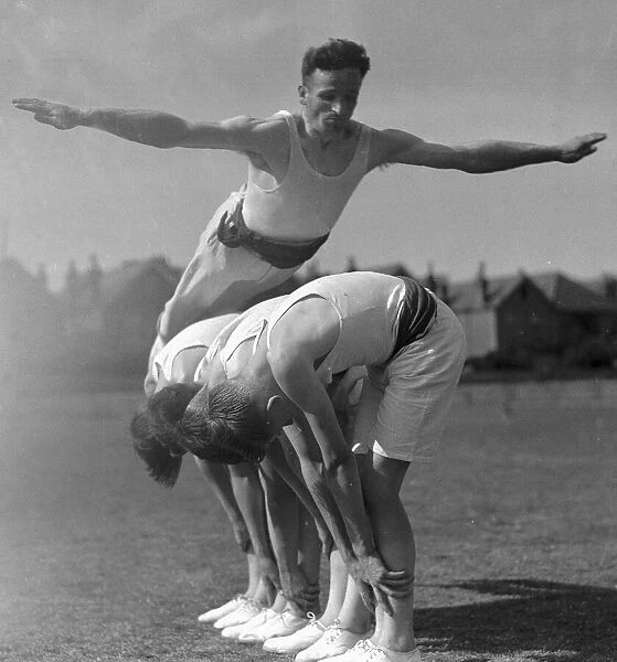 Scout Sports, Kingston. Display of Swedish Drill. 1st July 1934