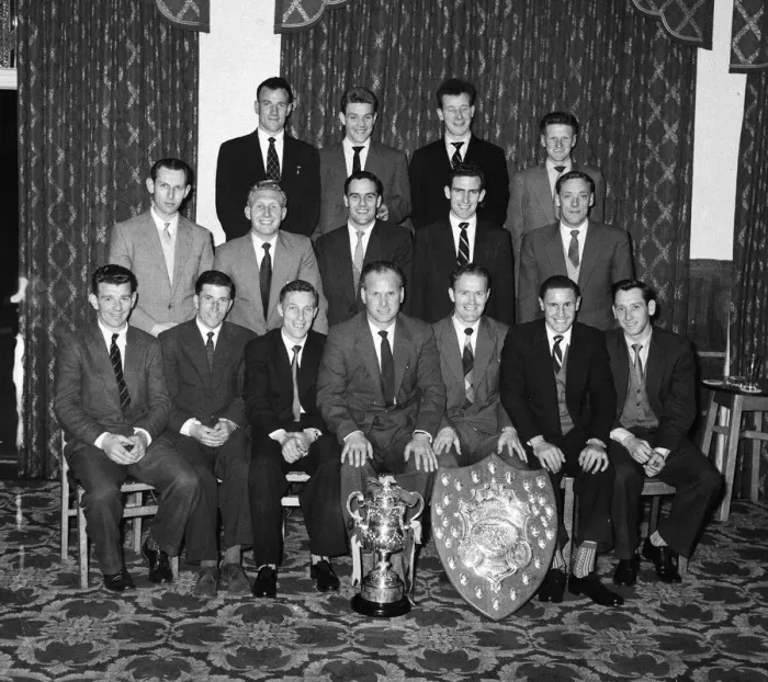 Framed Print : Scunthorpe United Third Division (North) Champions & Sunday Pictorial Giant-killers Cup Framed Print : Scunthorpe United Third Division (North) Champions & Sunday Pictorial Giant-killers Cup